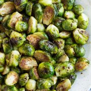 Roasted Brussels Sprouts with Balsamic and Honey