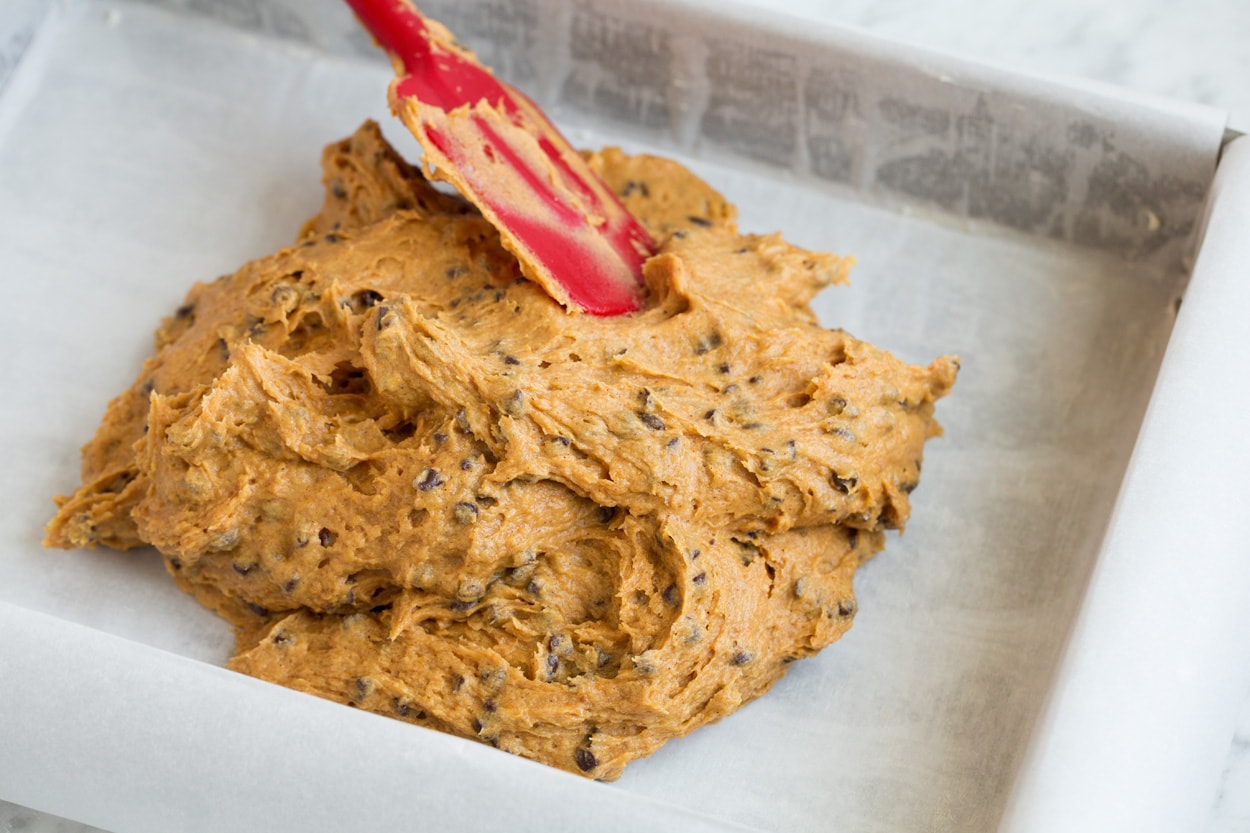 Pumpkin Chocolate Chip Bars