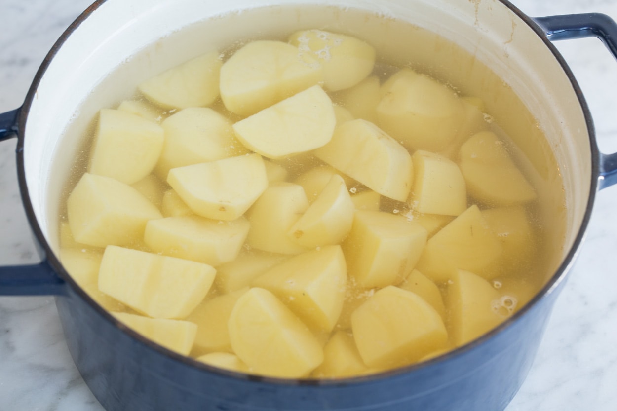 Baked Mashed Potatoes with Parmesan