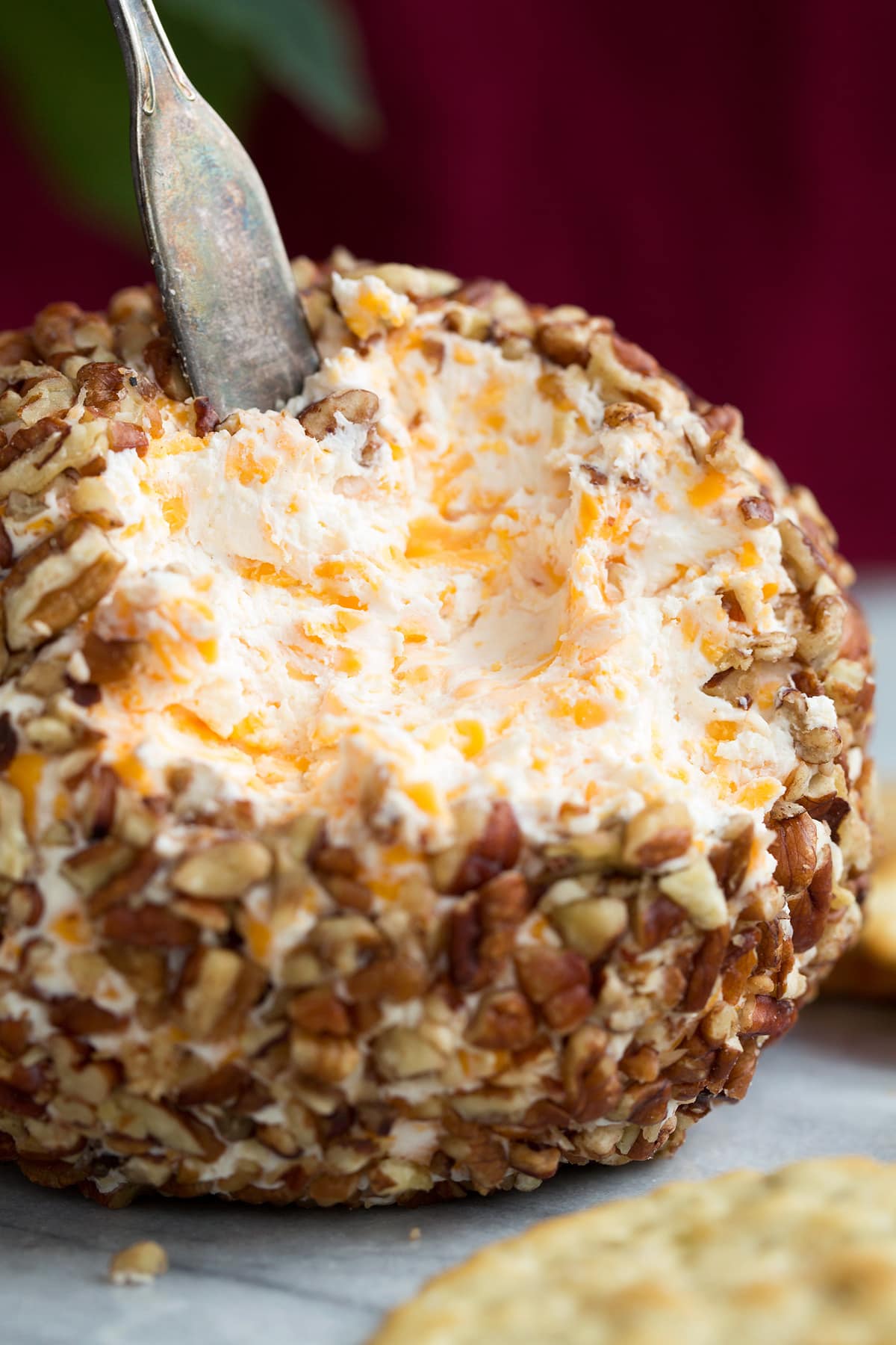 Close up image of Cheese Ball