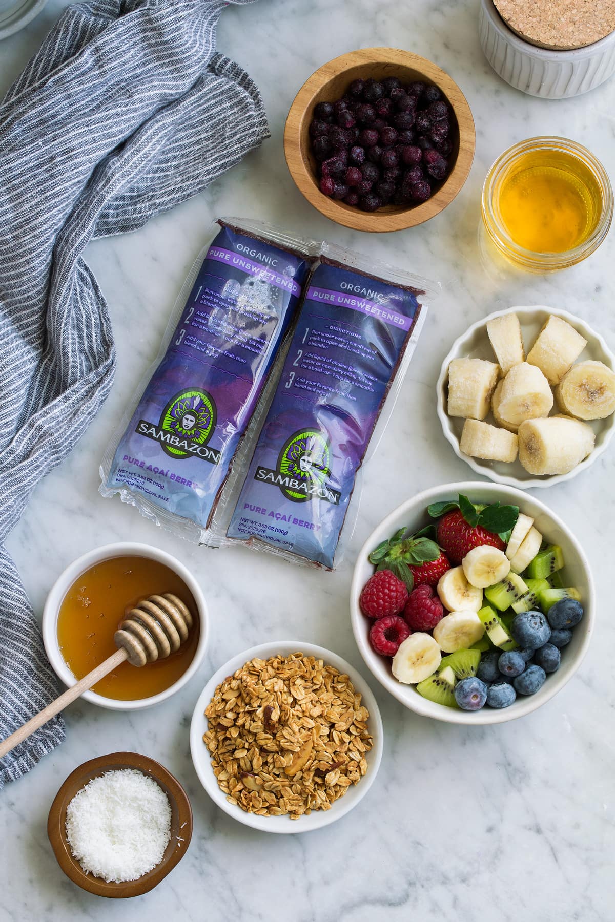 Acai Bowl Ingredients