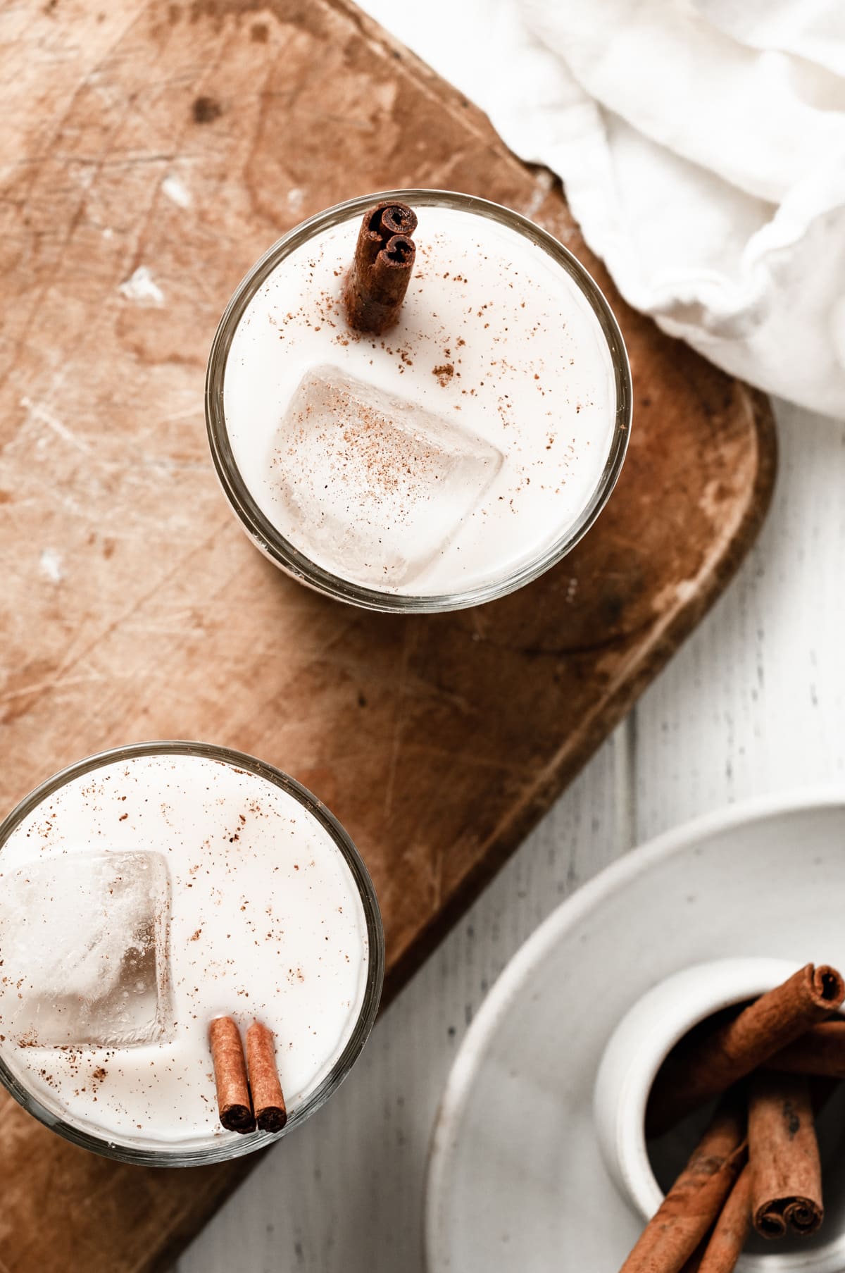 Horchata Overhead image of horchata