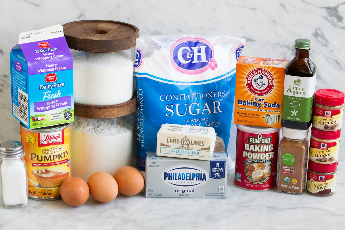 Pumpkin Roll Pumpkin Roll Ingredients