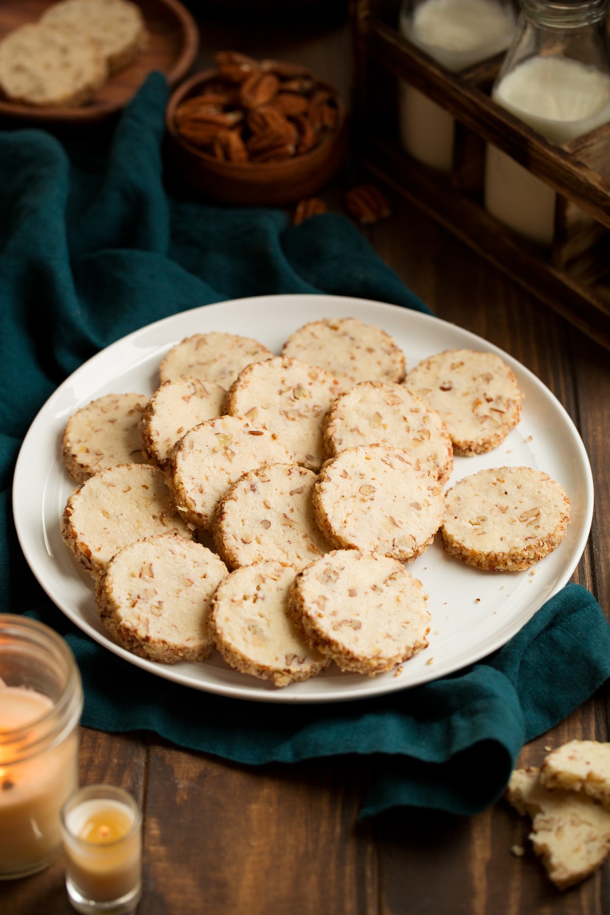 Cream Cheese Pecan Cookies