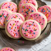 Soft Frosted Sugar Cookies