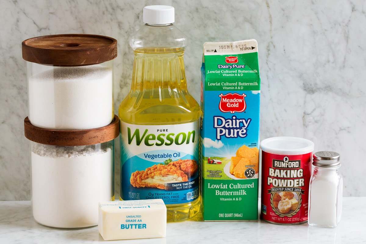 Easy 15 Minute Donuts Ingredients used to make homemade donut holes