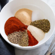 Photo: Cajun spices shown before mixing.