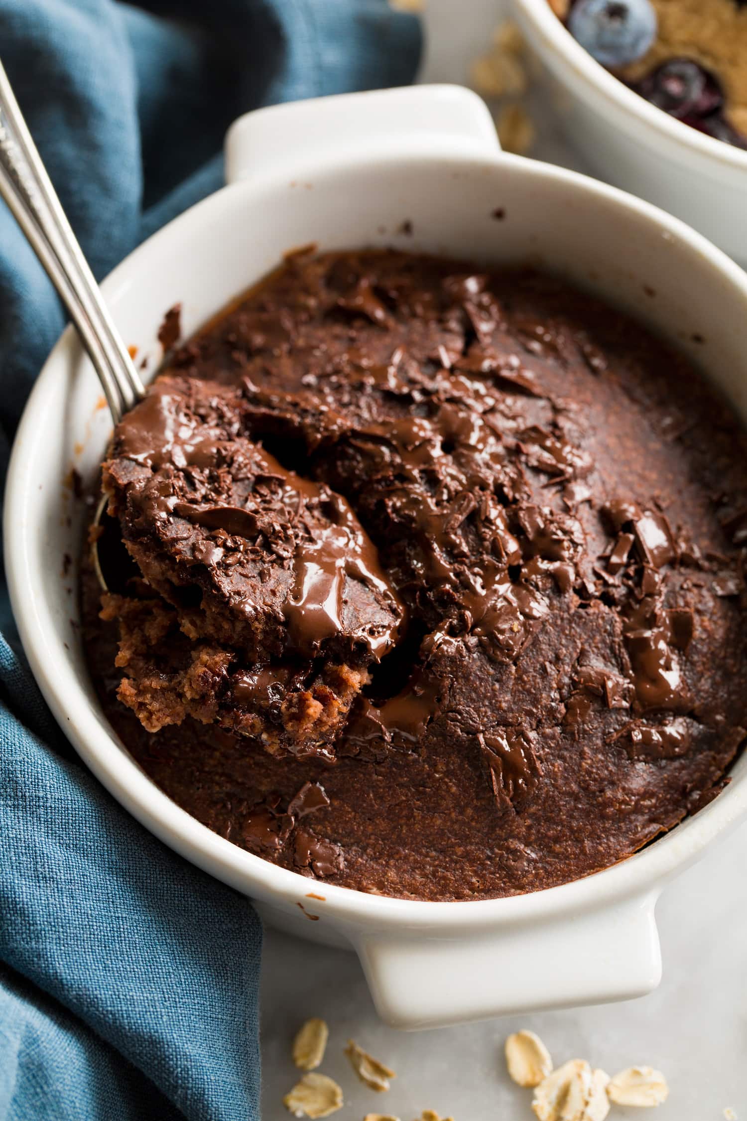 Baked Oats Chocolate baked oats.